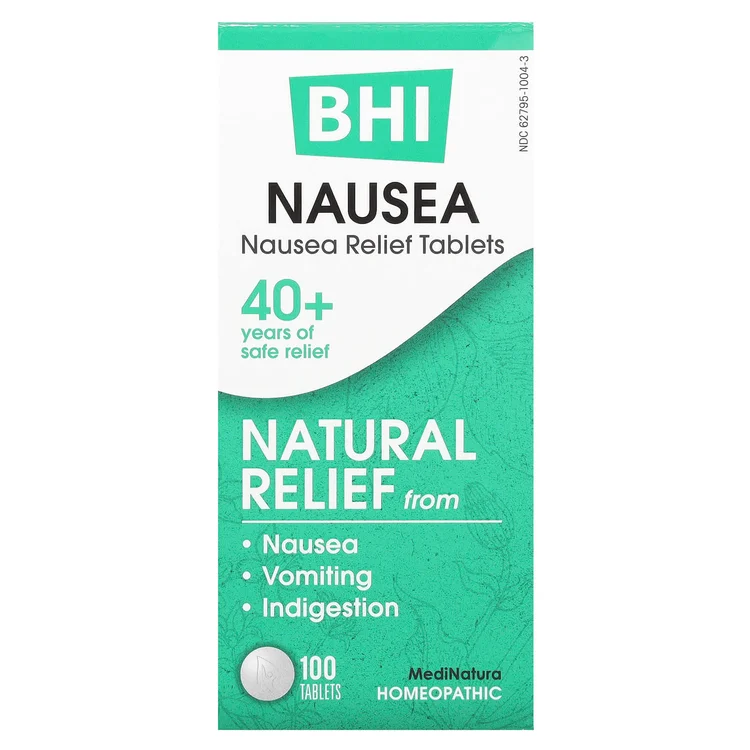 BHI, Nausea Relief Tablets , 100 Tablets image 1