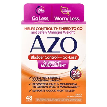 Bladder Control® with Go-Less® & Weight Management, 48 Capsules