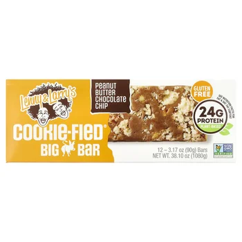 Cookie-Fied® Big Bar, Peanut Butter Chocolate Chip, 12 Bars, 3.17 oz (90 g) Each