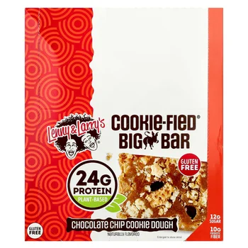 Cookie-Fied® Big Bar, Chocolate Chip Cookie Dough, 12 Bars, 3.17 oz (90 g) Each