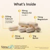 BoneUp 3 Per-Day, 1,000 mg, 90 Capsules image 7