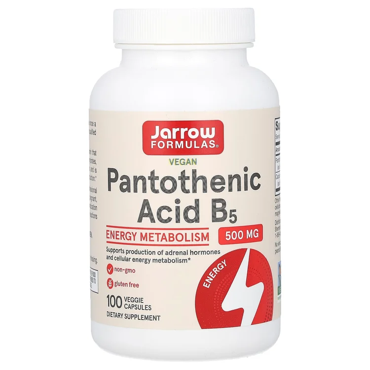 Pantothenic Acid B5, 100 Veggie Caps image 1
