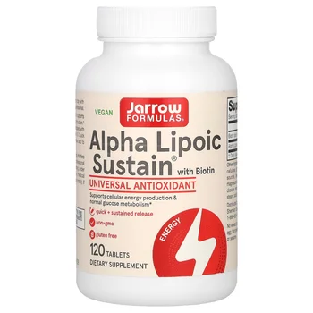 Alpha Lipoic Sustain with Biotin, 120 Tablets