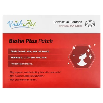Biotin Plus Patch, 30 Patches