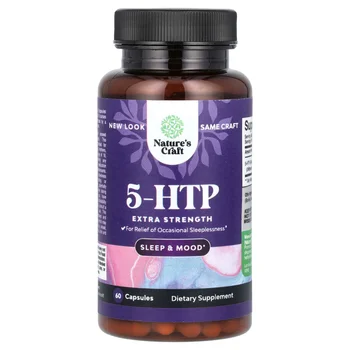 5-HTP, 60 Capsules (50 mg per Capsule)