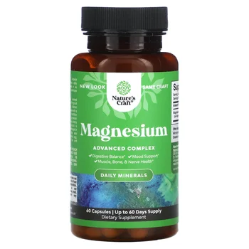 Magnesium, Advanced Complex, 500 mg, 60 Capsules