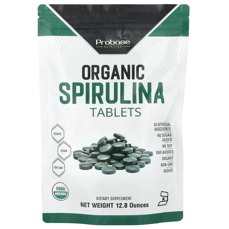 Organic Spirulina Tablets , 12.8 oz image 1