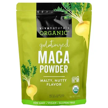Organic Gelatinized Maca Powder, 1 lb (454 g)