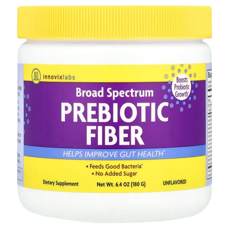 Broad Spectrum Prebiotic Fiber, Unflavored, 6.4 oz (180 g) image 1