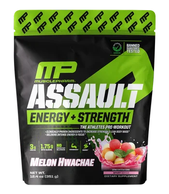 Assault Energy + Strength, Pre-Workout, Melon Hwachae, 12.4 oz (351 g)