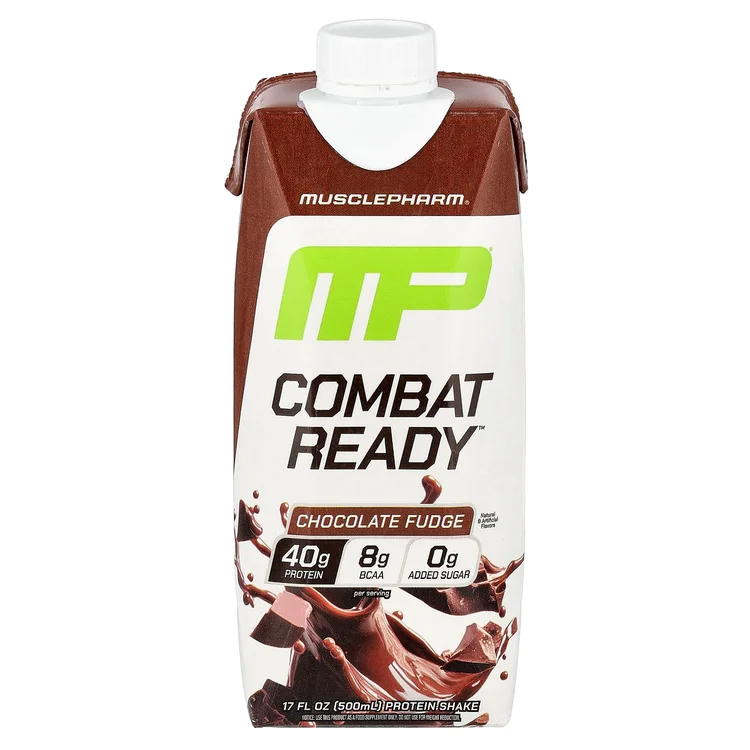 Combat Ready™ Protein Shake, Chocolate Fudge, 17 fl oz (500 ml) image 1