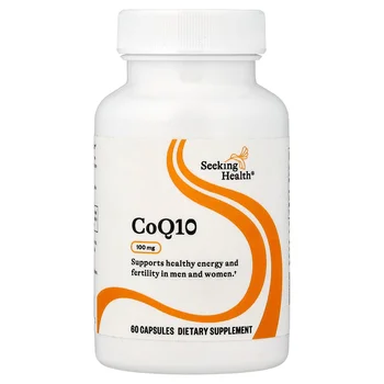 CoQ10, 100 mg, 60 Capsules