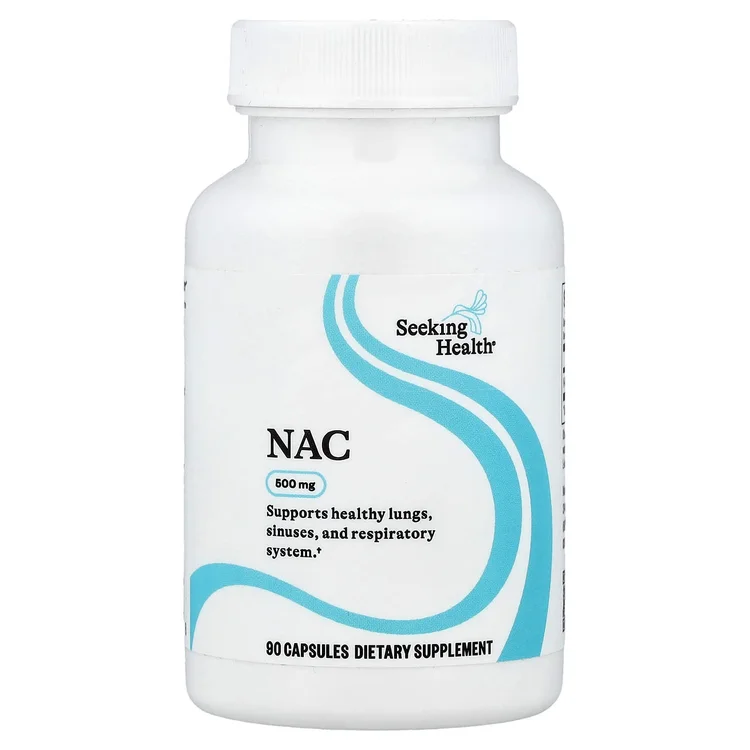 NAC, 500 mg, 90 Capsules image 1