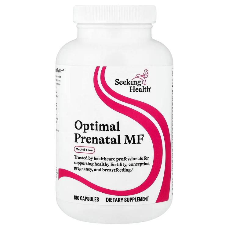 Optimal Prenatal MF, 180 Capsules image 1