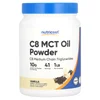C8 MCT Oil Powder, Vanilla, 1 lb (454 g)