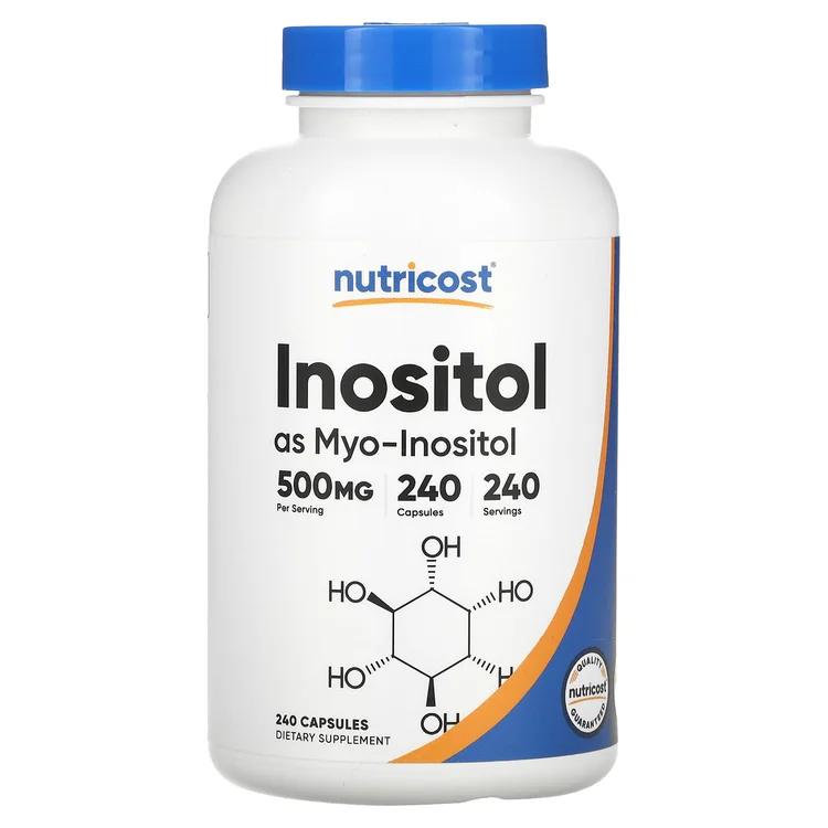 Inositol, 500 mg, 240 Capsules image 1