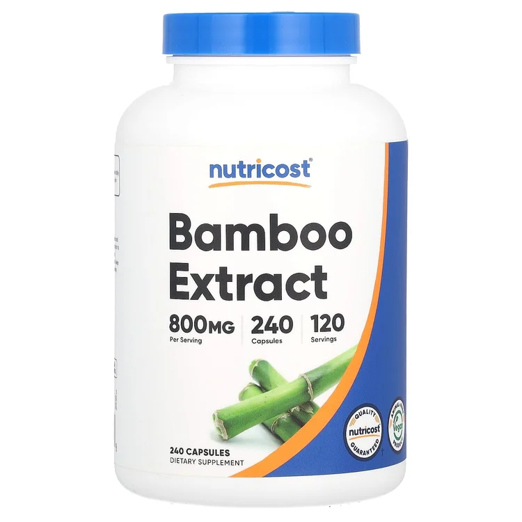 Bamboo Extract, 240 Capsules (400 mg per Capsule) image 1