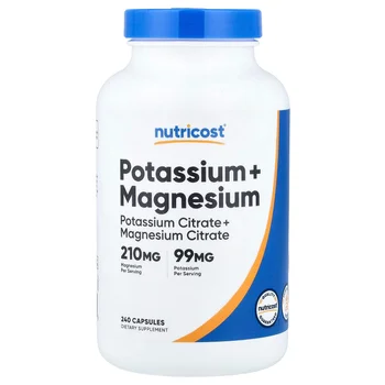 Potassium + Magnesium, 240 Capsules