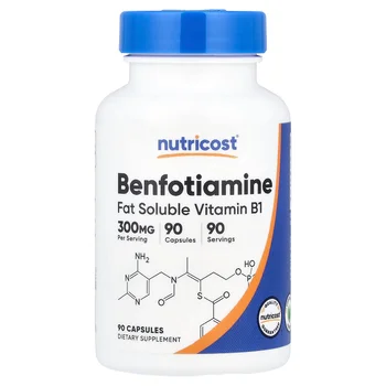 Benfotiamine, 300 mg, 90 Capsules