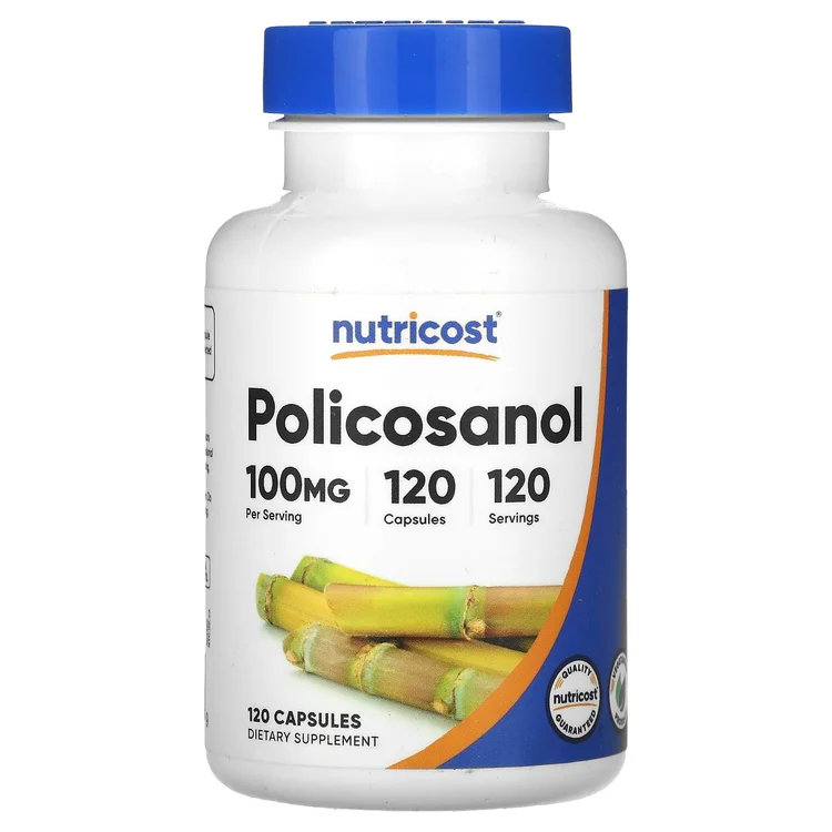 Policosanol, 100 mg, 120 Capsules image 1