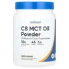 C8 MCT Oil Powder, Unflavored, 1 lb (454 g)