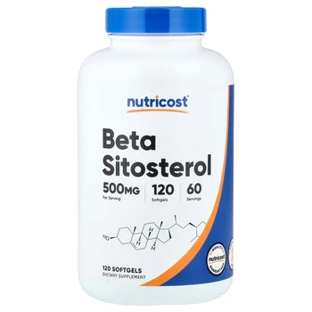 Beta Sitosterol, 120 Softgels (250 mg per Softgel)