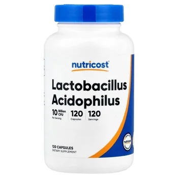 Lactobacillus Acidophilus, 50 mg (10 Billion CFU), 120 Capsules