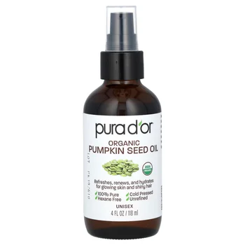 Organic Pumpkin Seed Oil, 4 fl oz (118 ml)