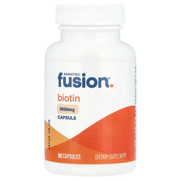 Biotin, 5,000 mcg, 90 Capsules image 1
