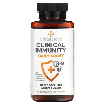 Clinical Immunity, Daily Boost, 60 Veg Capsules