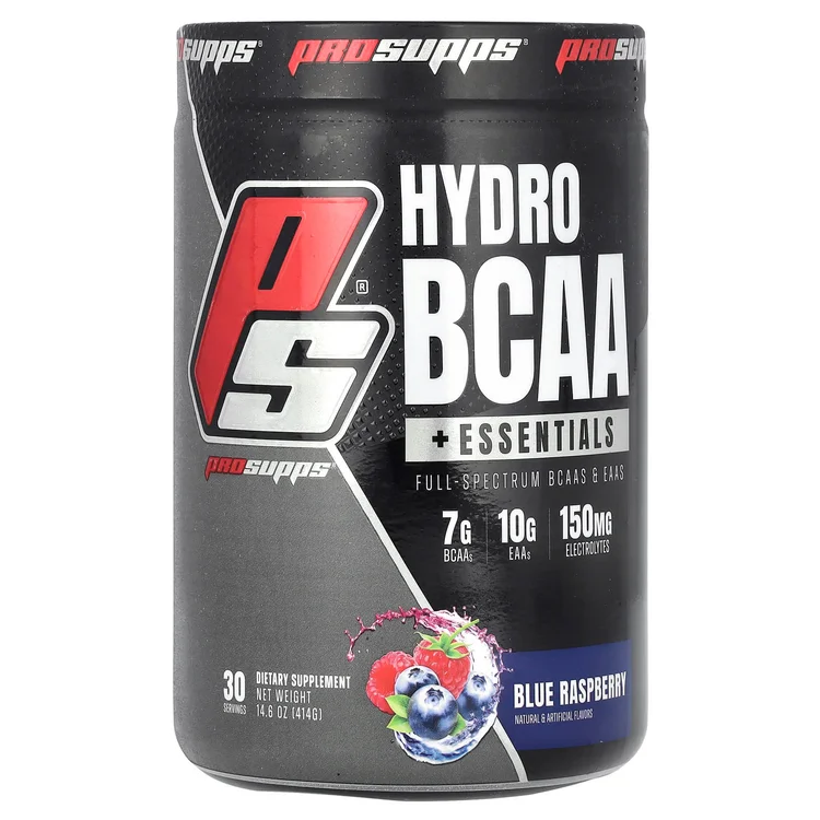 Hydro BCAA +Essentials, Blue Raspberry, 14.6 oz (414 g) image 1