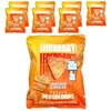 Popped Protein Chips, Nacho Cheese, 7 Bags, 1.2 oz (34 g) Each image 1
