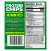 Popped Protein Chips, Jalapeno Cheddar, 7 Bags, 1.2 oz (34 g) Each image 3