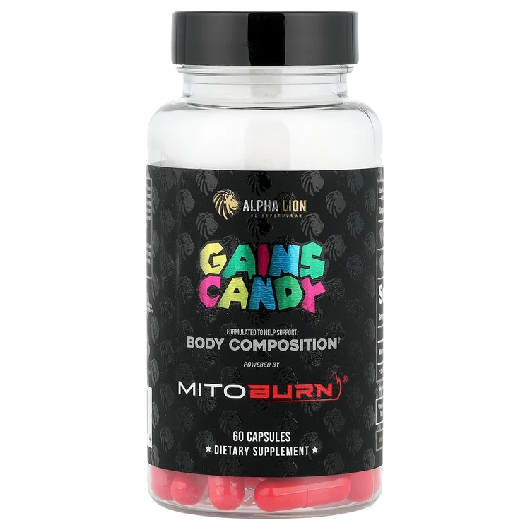 Gains Candy, MitoBurn®, 60 Capsules image 1
