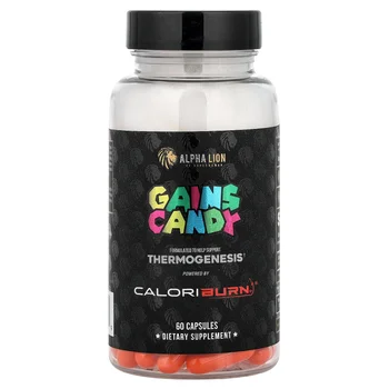 Gains Candy, CaloriBurn®, 60 Capsules (40 mg per Capsule)