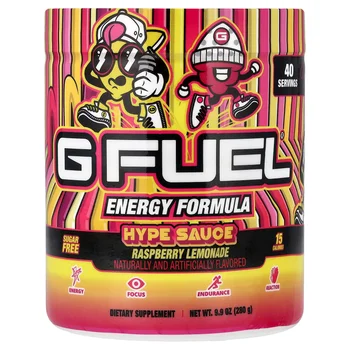 Energy Formula, Hype Sauce, Raspberry Lemonade, 9.9 oz (280 g)