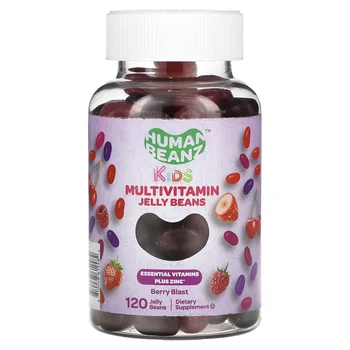 Kids, Multivitamin Jelly Beans, Berry Blast, 120 Jelly Beans