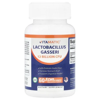 Lactobacillus Gasseri, 60 DRcaps® Hypromellose Capsules