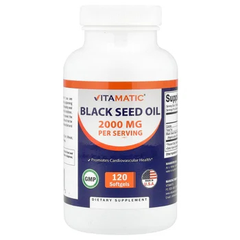 Black Seed Oil, 120 Softgels (1,000 mg per Softgel)