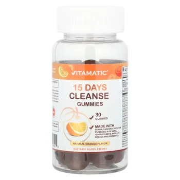 15 Days Cleanse Gummies, Natural Orange, 30 Gummies