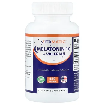 Melatonin 10 + Valerian, 120 Tablets