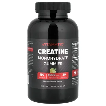 Creatine Monohydrate Gummies, Lemon, 150 Gummies (1,000 mg per Gummy)