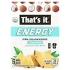 Energy, Organic Mini Bars, Pina Colada Blends, 6 Mini Bars, 0.7 oz (20 g) Each image 1