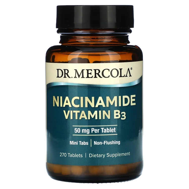 Niacinamide Vitamin B3 , 50 mg , 270 Tablets image 1