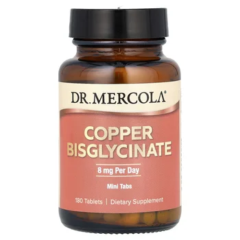 Copper Bisglycinate, 180 Tablets (4 mg per Tablet)