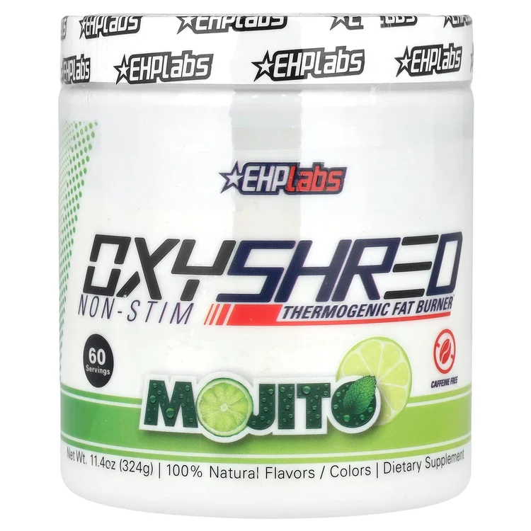 OxyShred Non-Stim, Thermogenic Fat Burner, Mojito, 11.4 oz (324 g) image 1