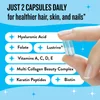 Mane Event™, Hair, Skin, And Nails, 60 Capsules image 5