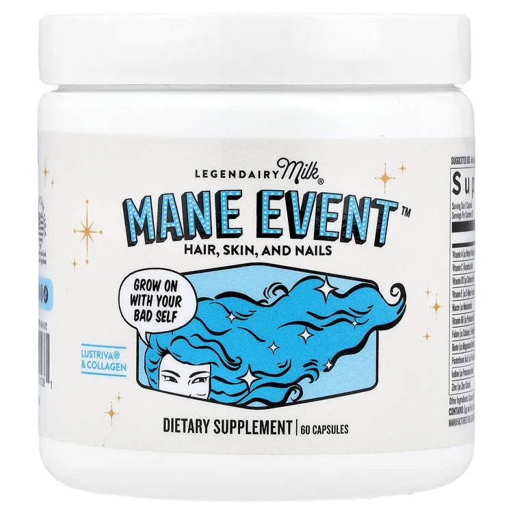 Mane Event™, Hair, Skin, And Nails, 60 Capsules image 1