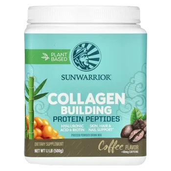 Collagen Building Protein Peptides, Coffee, 1.1 lb (500 g)