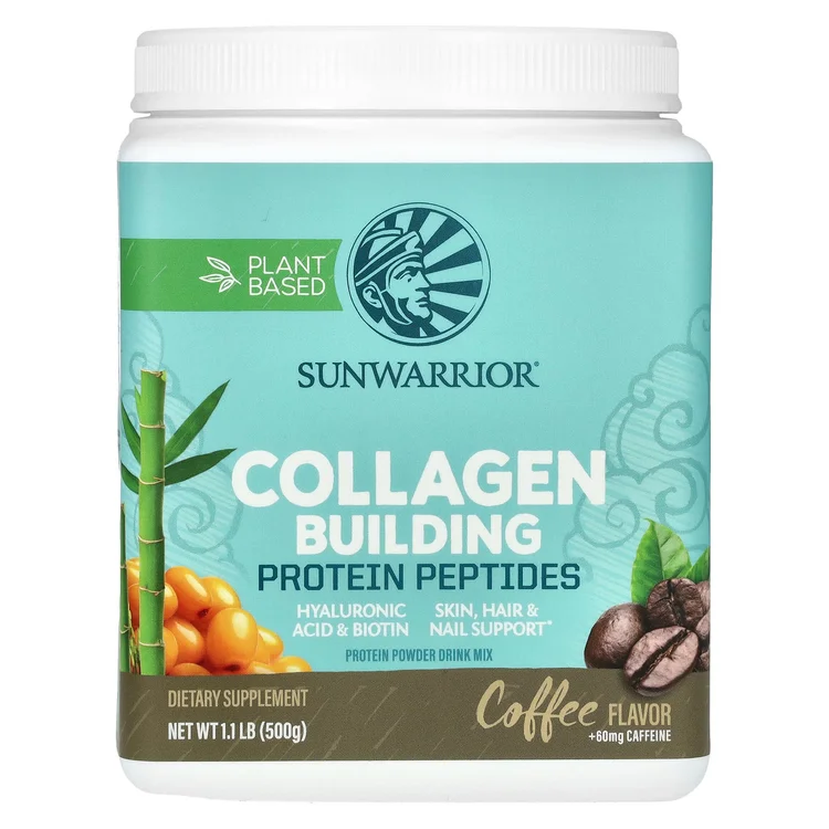 Collagen Building Protein Peptides, Coffee, 1.1 lb (500 g) image 1